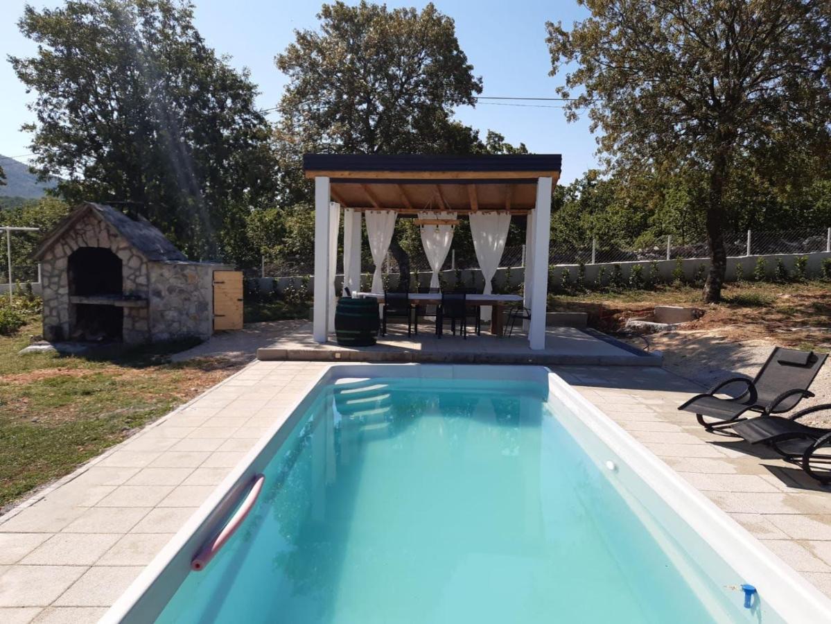 Villa Marie With Pool, Two Bedrooms For 4+2Kids Cavoglave Exterior foto